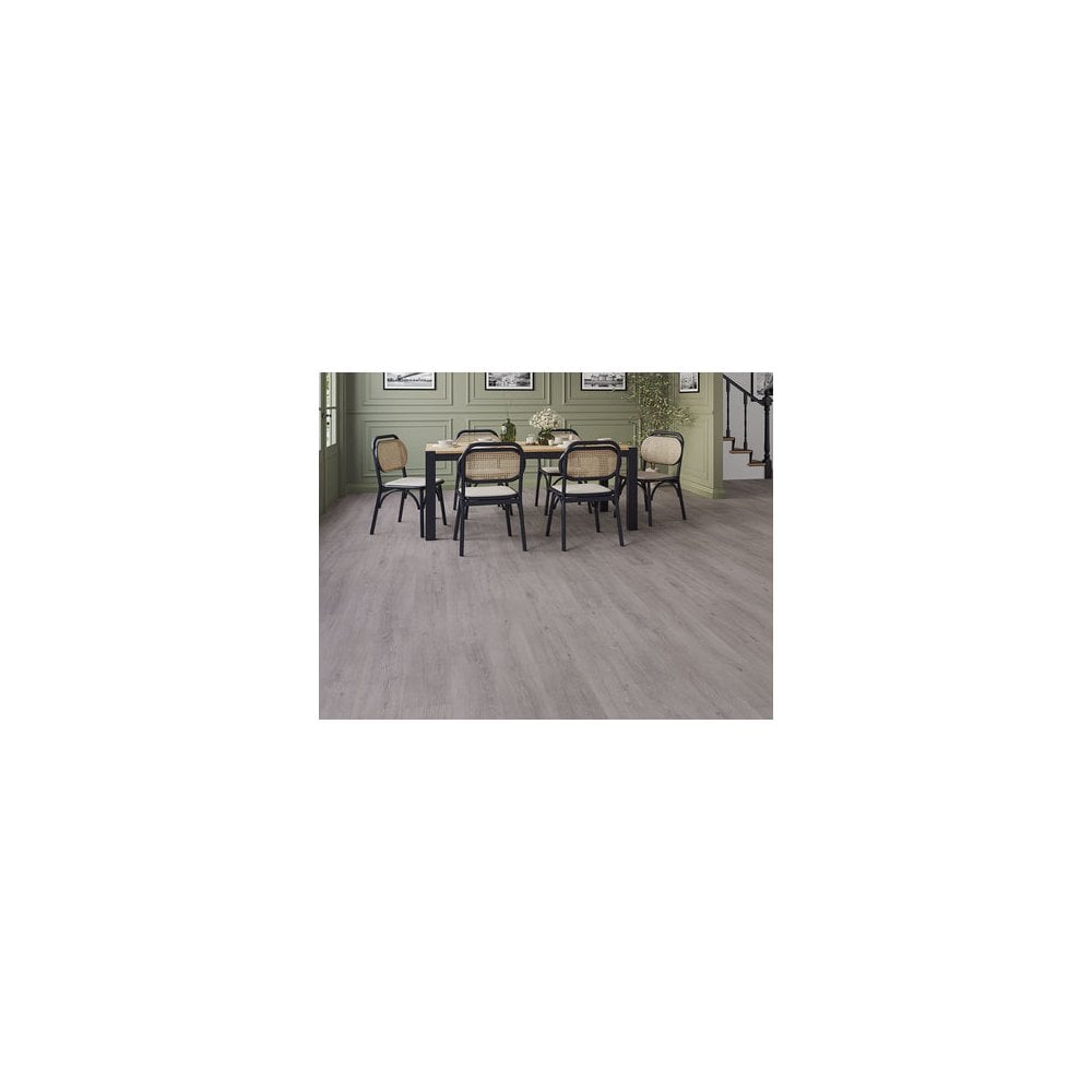 Brampton Grey Oak 5mm SPC Click LVT inc 1mm Underlay