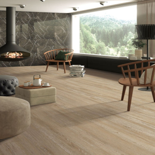 Artes Beige Oak 6mm SPC Click Vinyl 1520x230mm (inc. 1.5mm Underlay) - Limited Stock