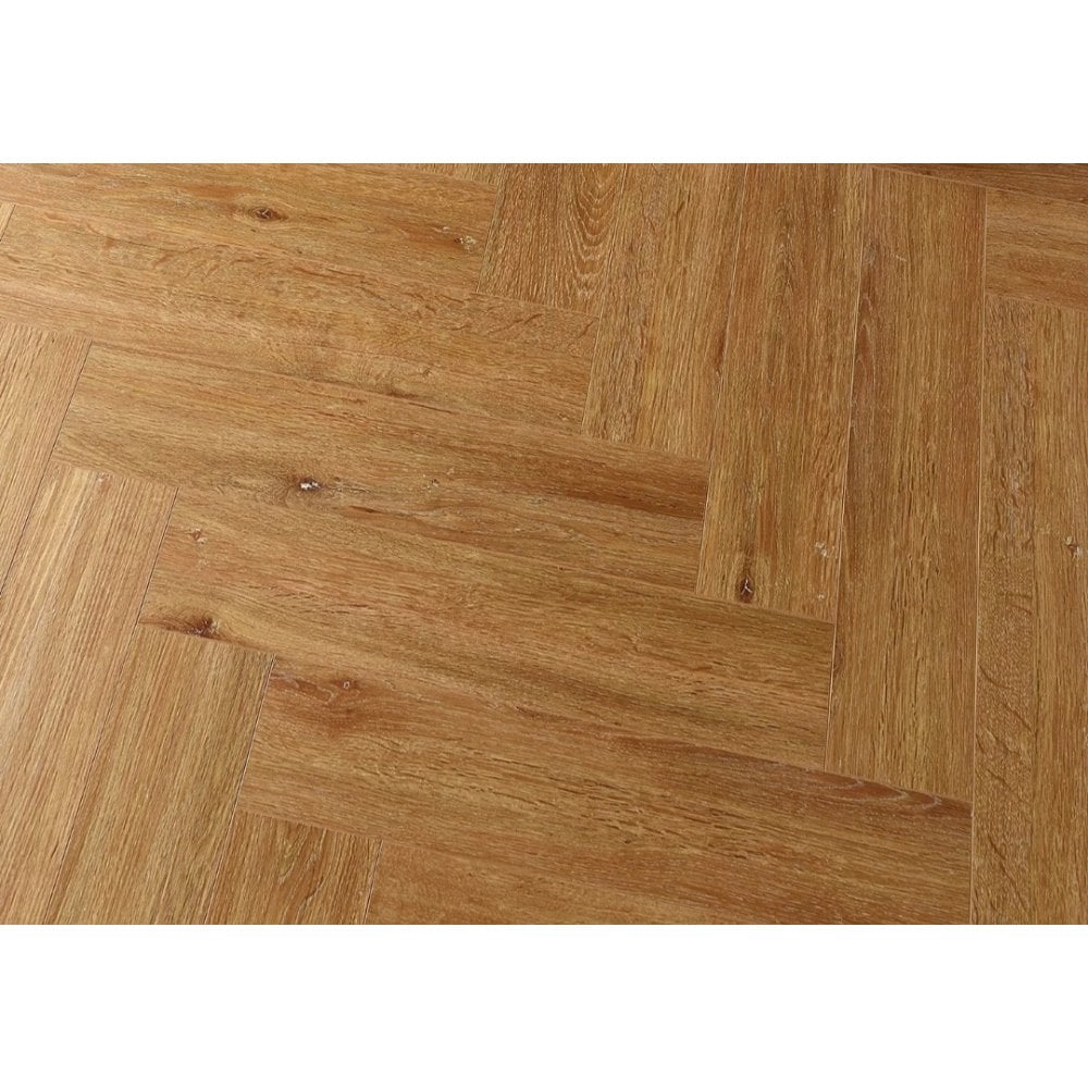 Delta Classic Oak Herringbone 5mm SPC Click Vinyl 125x610mm (inc. 1mm Underlay)