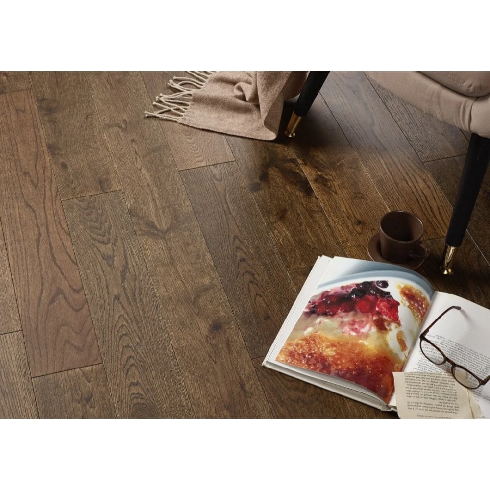 Engineered Smoked Brushed & Lacquered 18mmx125mm