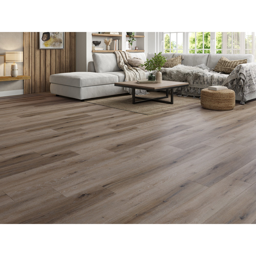 Farmhouse Smoked Oak 6.5mm SPC Click LVT inc 1mm Underlay