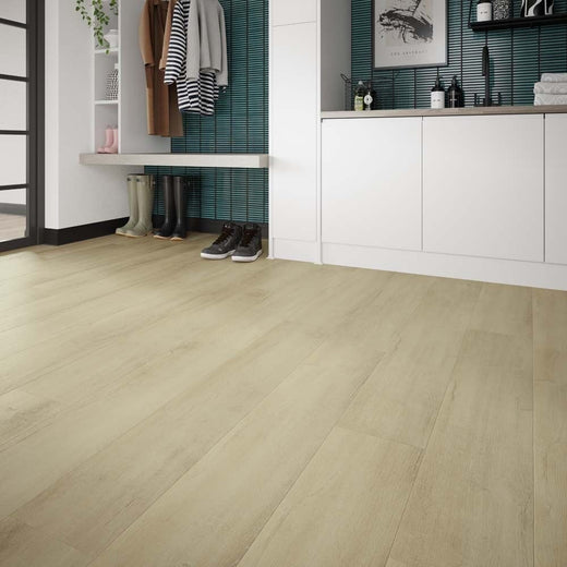 Premium Light Oak 7.5mm SPC Click LVT 1220x229mm - inc 1.5mm Underlay