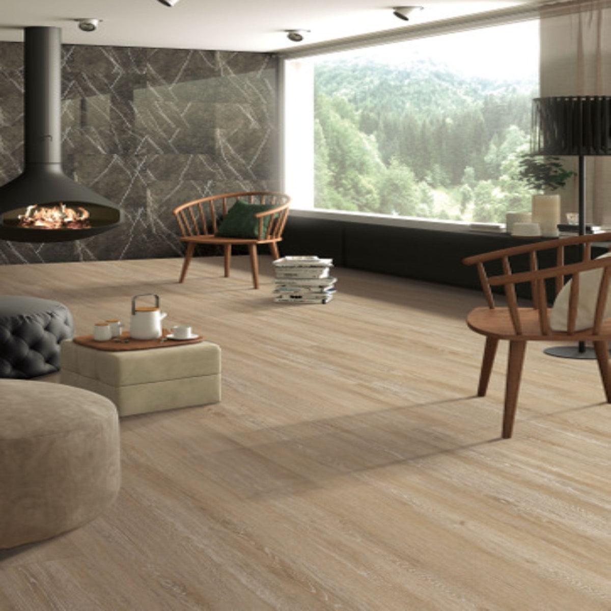 Artes Beige Oak 6mm SPC Click Vinyl 1520x230mm (inc. 1.5mm Underlay) - Limited Stock