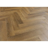 Delta Brown Oak Herringbone 6mm SPC Click Vinyl 125x610mm (inc. 1mm Underlay)