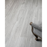Delta Light Grey Oak 6mm SPC Click Vinyl 1220x182mm (inc. 1mm Underlay)