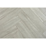 Delta Light Grey Oak Herringbone 6mm SPC Click Vinyl 125x610mm (inc. 1mm Underlay)
