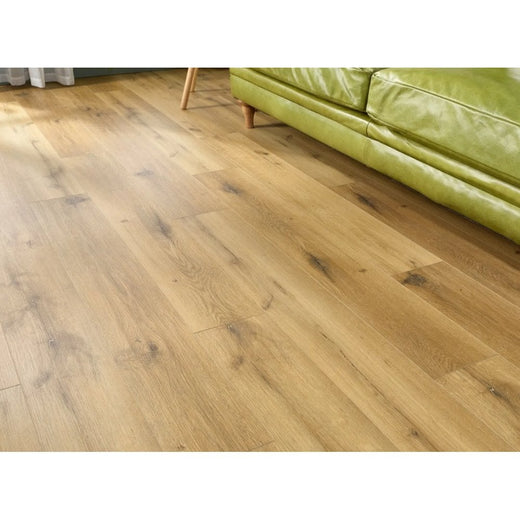 Delta Natural Oak 6mm SPC Click Vinyl 1220x182mm (inc. 1mm Underlay)
