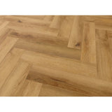 Delta Warm Oak Herringbone 6mm SPC Click Vinyl 125x610mm (inc. 1mm Underlay)