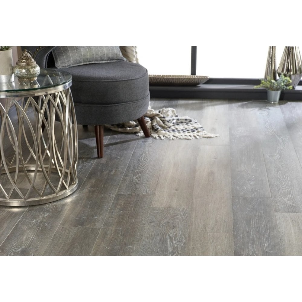 Delta Weathered Grey Oak 6mm SPC Click Vinyl 1220x182mm (inc. 1mm Underlay)
