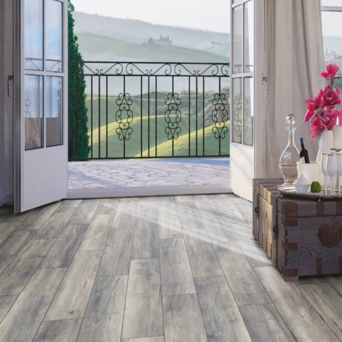 Coretex Harbour Oak Grey 12mm