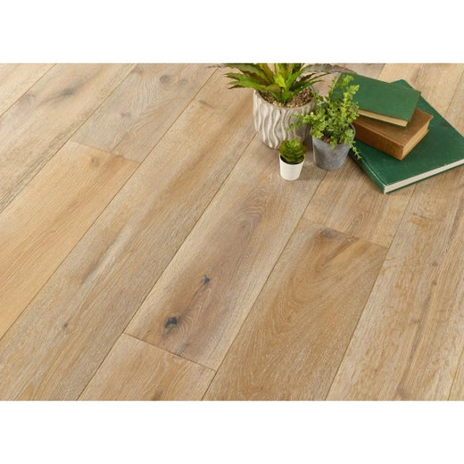 Engineered Deep Brushed White Oak 15mm x 190mm