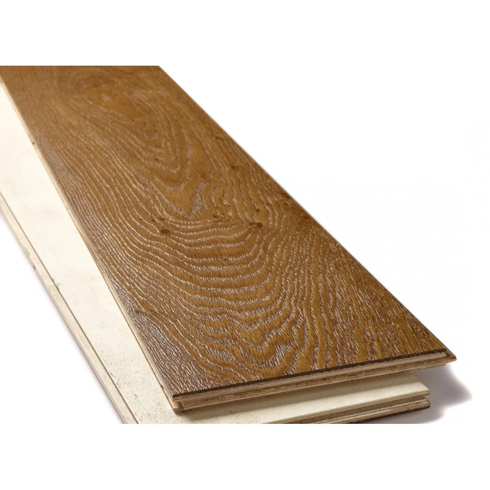 Engineered Golden Brushed & Lacquered 14mmx190mm