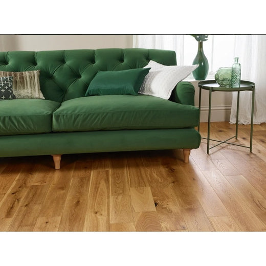Engineered Natural Brushed & Lacquered 14mmx125mm