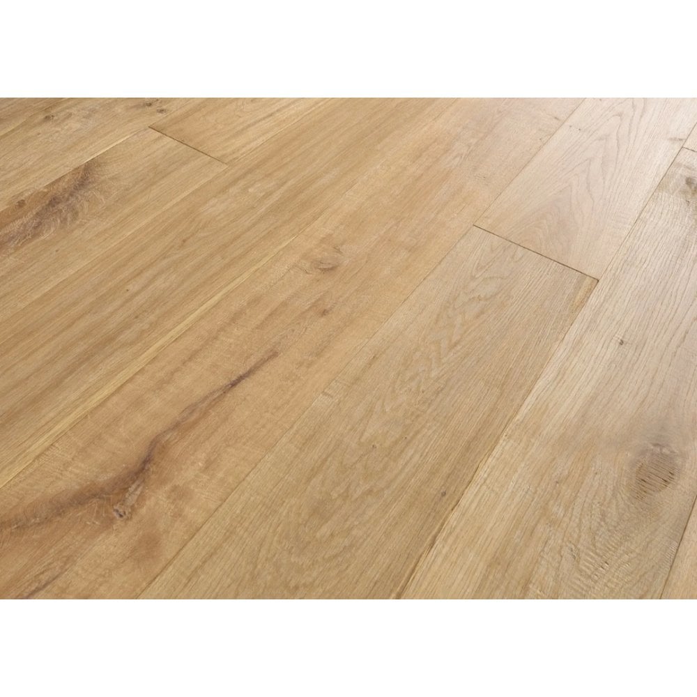 Engineered Smoke White Oiled & Handscraped 15mm x 190mm