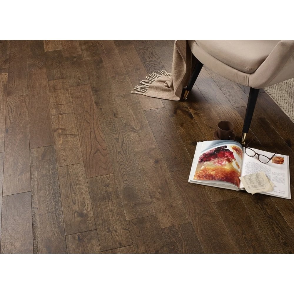 Engineered Smoked Brushed & Lacquered 18mmx125mm