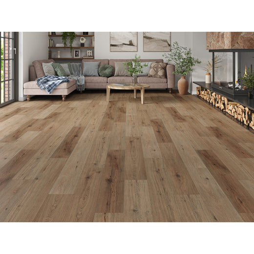 Farmhouse Aged Oak 6.5mm SPC Click LVT inc 1mm Underlay