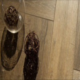 Firmfit Dark Oak Herringbone 5mm SPC Click Vinyl 615x123mm (1mm Underlay)