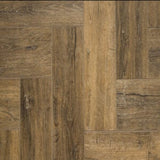Firmfit Dark Oak Herringbone 5mm SPC Click Vinyl 615x123mm (1mm Underlay)