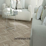 Firmfit Fumed Oak Herringbone 5mm SPC Click Vinyl 615x123mm (1mm Underlay)