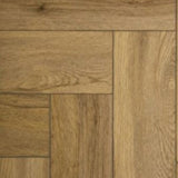 Firmfit Golden Oak Herringbone 5mm SPC Click Vinyl 615x123mm (1mm Underlay)