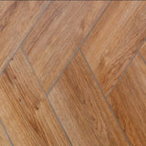 Firmfit Warm Oak Herringbone 5mm SPC Click Vinyl 615x123mm (1mm Underlay)
