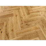 Herringbone Engineered Natural UV Lacquered 15/4mm - 90x400mm