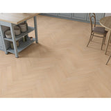 Kingham Honey Natural Oak Herringbone 8mm Laminate