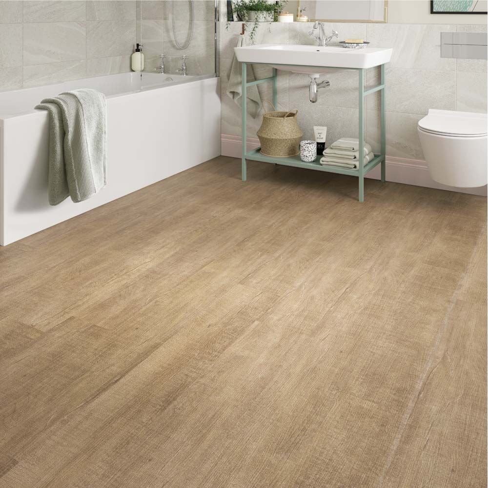 Luxwood Maple Oak 5mm SPC Click LVT 178x1219mm (inc 1mm Underlay)