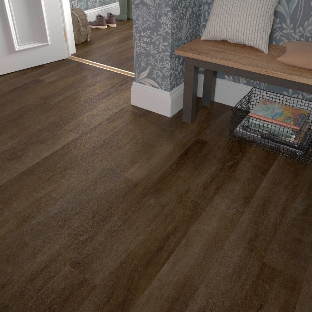 Luxwood Walnut 5mm SPC Click LVT 178 x 1219mm (inc 1mm underlay)
