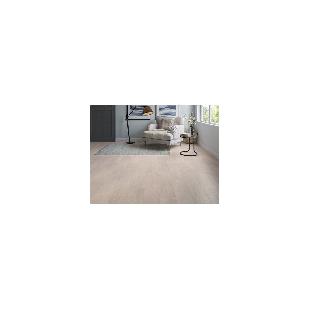 Malham Light Grey 8mm Laminate