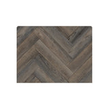 Rigid Core Rigid Core Distressed Grey Oak 6.5mm Herringbone SPC Click LVT inc 1.5mm Underlay
