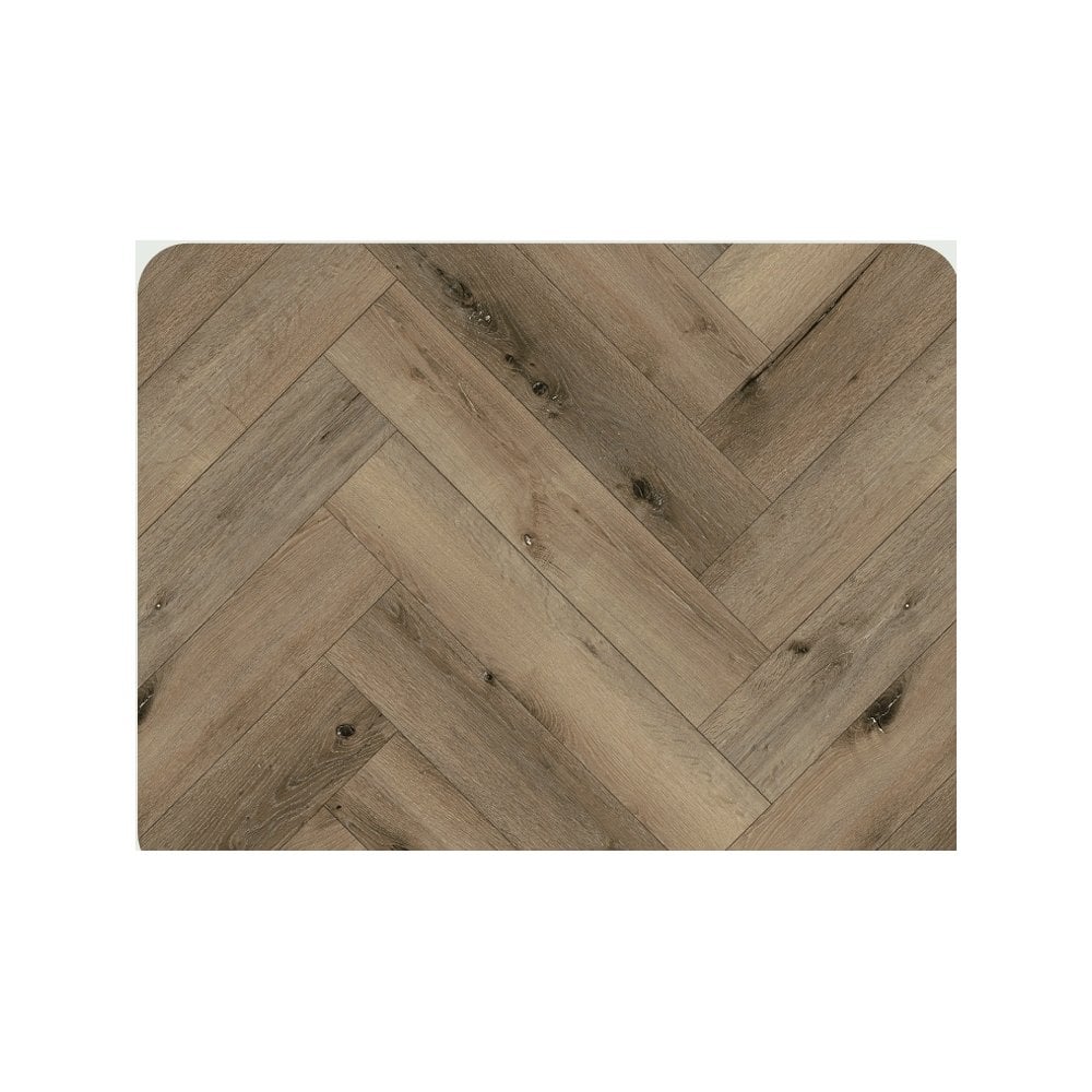 Rigid Core Rigid Core Golden Oak 6.5mm Herringbone SPC Click LVT inc 1.5mm Underlay