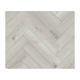 Rigid Core Rigid Core Light Grey Oak 6.5mm Herringbone SPC Click LVT inc 1.5mm Underlay