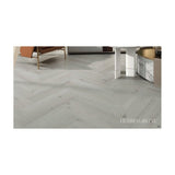 Rigid Core Rigid Core Light Grey Oak 6.5mm Herringbone SPC Click LVT inc 1.5mm Underlay