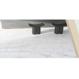 Rigid Core White Cararra Pre-Grouted 7mm SPC Click 900x470mm (inc 1mm Underlay)