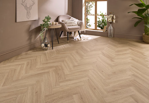 Sorrento Herringbone Glue Down LVT