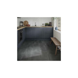 Stone Concrete Anthracite 6mm SPC Click Vinyl 610mmx305mm (inc. 1mm Underlay)