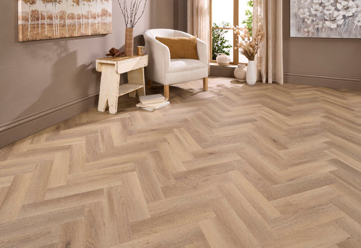 Vicenza Herringbone Glue Down LVT
