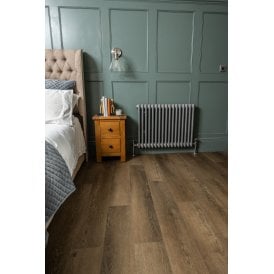 Delta Brown Oak 6mm SPC Click Vinyl 1220x182mm (inc. 1mm Underlay)