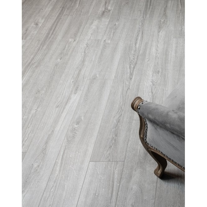 CLICKIT Delta Light Grey Oak 6mm SPC Click Vinyl 1220x182mm (inc. 1mm Underlay)