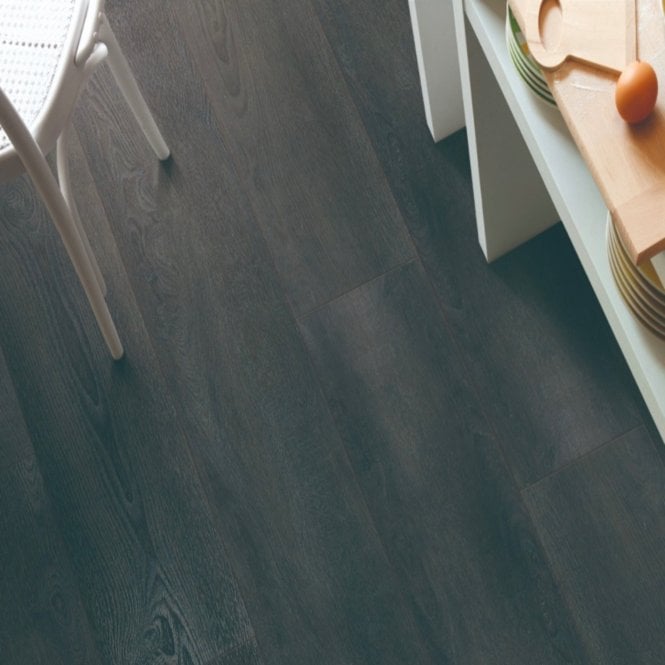 CLICKIT Forest Black 6mm SPC Click Vinyl 1520x230mm (inc. 1.5mm Underlay) - LIMITED STOCK