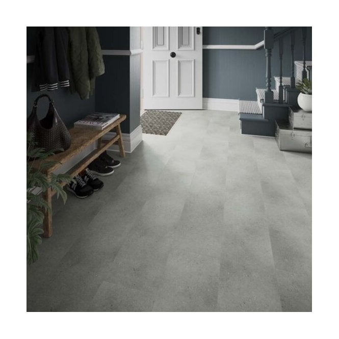 CONCRETE GREY 6mm SPC Click Vinyl 610mmx305mm (inc. 1mm Underlay)