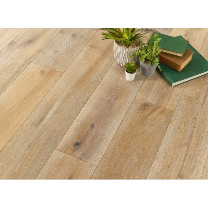 Engineered Deep Brushed White Oak 15mm X 190mm