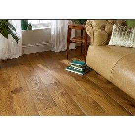 Engineered Golden Brushed & Lacquered 14mmx190mm 