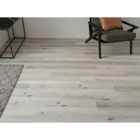 FARMHOUSE ANTIQUE GREY OAK 6.5MM SPC CLICK LVT INC 1MM UNDERLAY