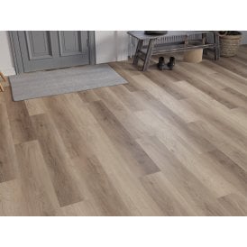 FARMHOUSE LIGHT BROWN OAK 6.5MM SPC CLICK LVT INC 1MM UNDERLAY