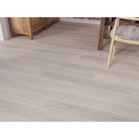 FARMHOUSE LIGHT GREY OAK 6.5MM SPC CLICK LVT INC 1MM UNDERLAY