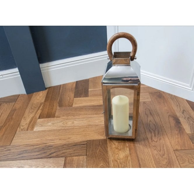 HERRINGBONE ENGINEERED SMOKED BRUSHED & LACQUERED 18MM