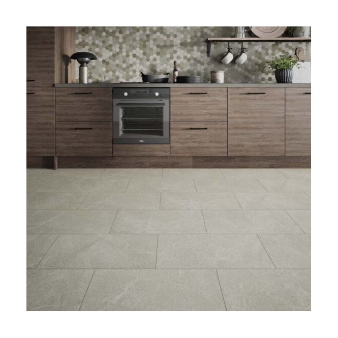 MARBLE BEIGE 6mm SPC Click Vinyl 610mmx305mm (inc. 1mm Underlay)