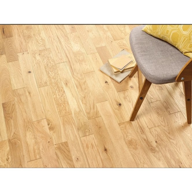 Solid Oak 18mm Natural Brushed & Oiled 90mm 